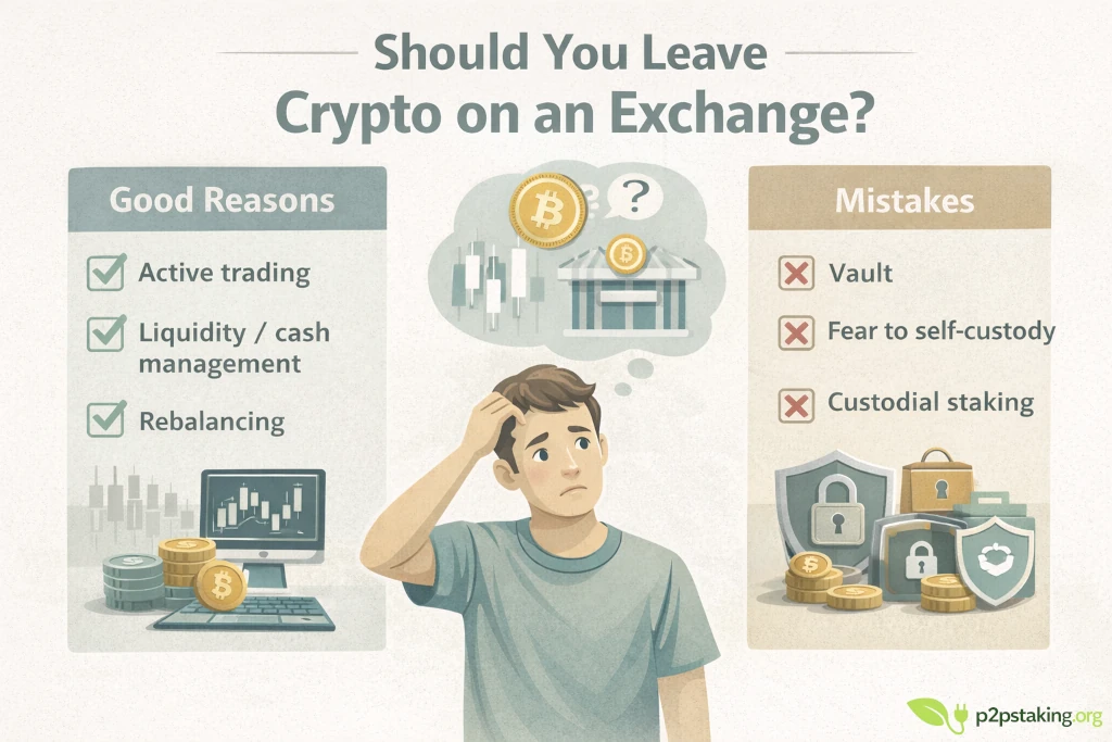 Should You Leave Crypto on an Exchange?