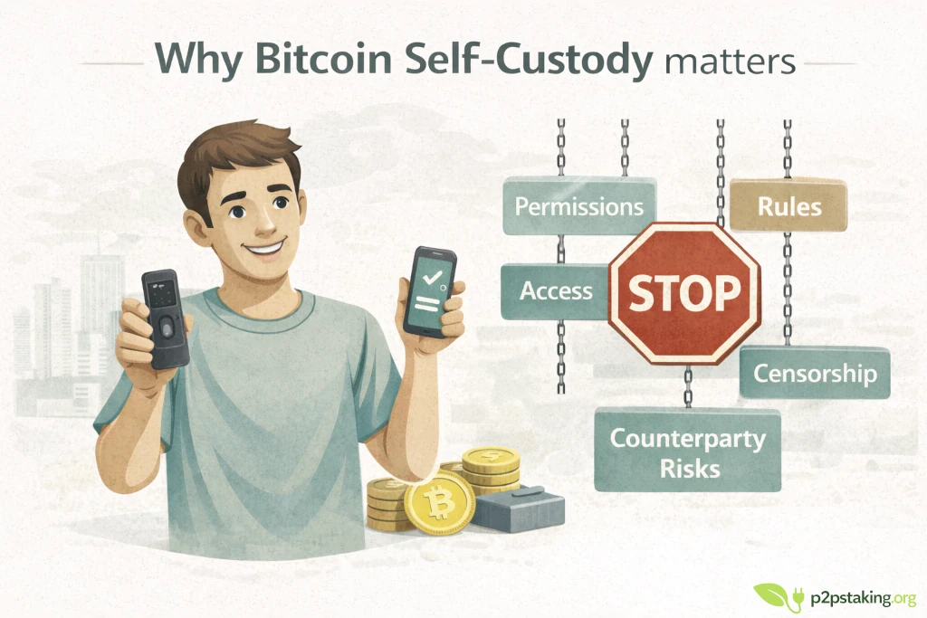 Why Bitcoin Self-Custody matters [Clear Starter guide  – Including Crypto Self-Custody]