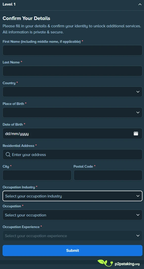 state verification level 1